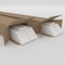 Ekena Millwork 48H x 3/8T Adjustable PVC Slat Wall Panel Kit w/ 2W Slats, Unfinished contains 22 Slats SWP66X48X0375UN - alternate 6
